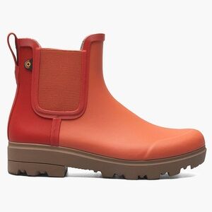 BOGS Amelia Slip-On Rainboot | Women | Strawberry, Size 8 / euro 39